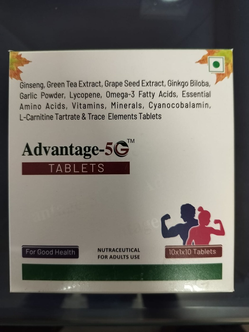 Advantage-5G Tablets product pack