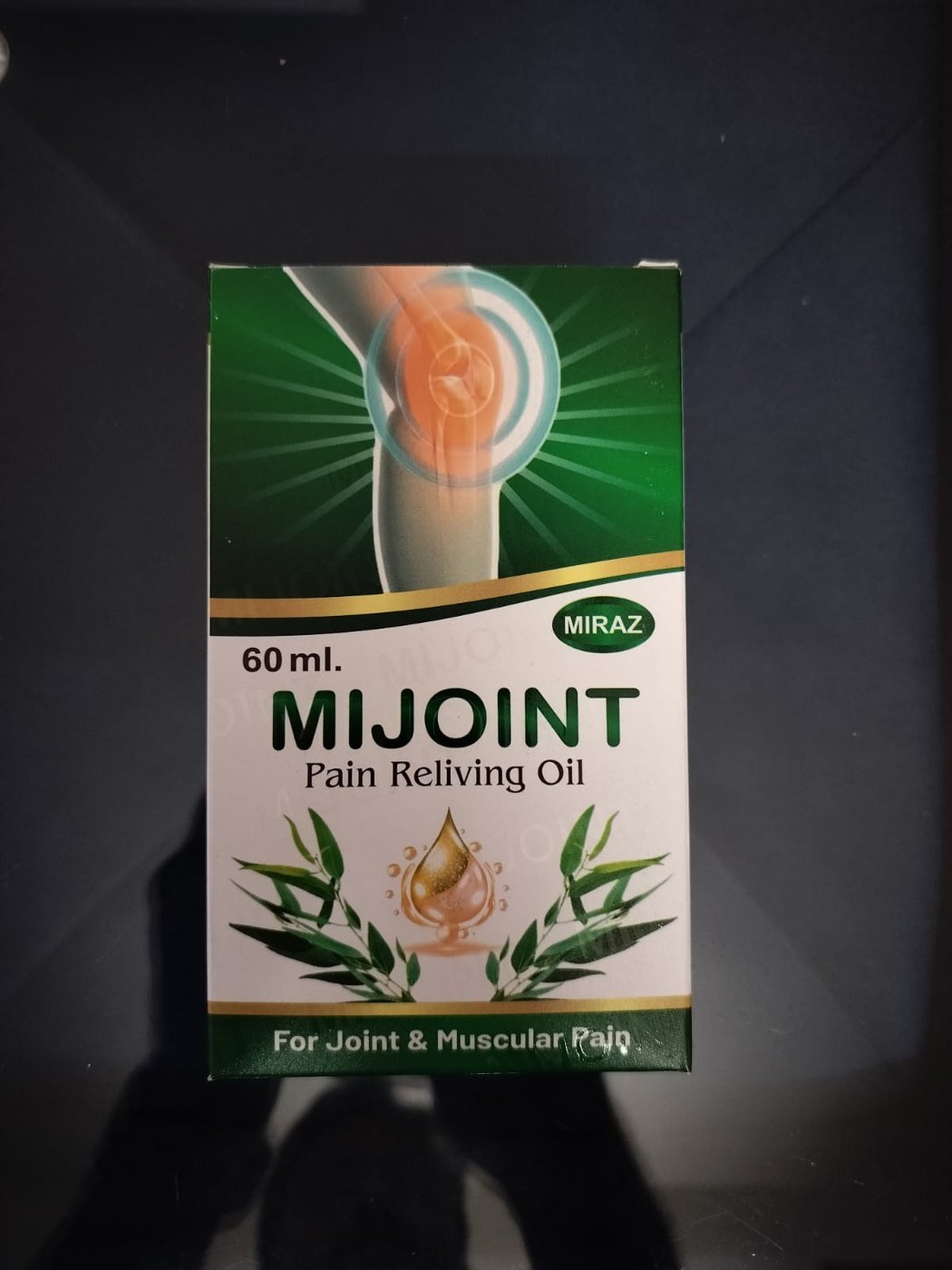 MiJoint Pain Relieving Oil product pack